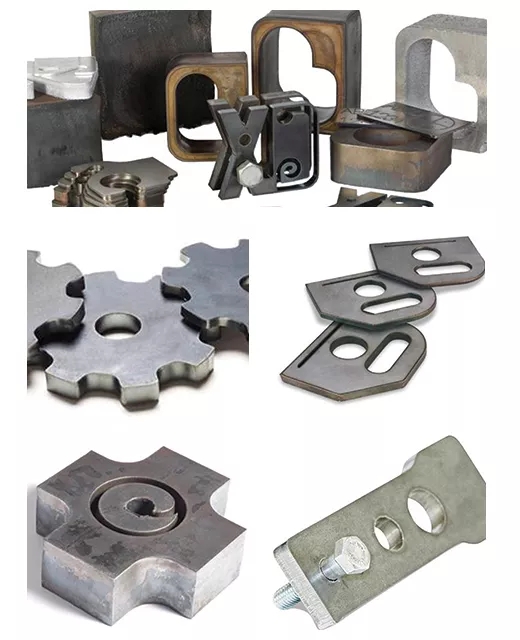 4001老百汇网站CNCT等离子切割机切割样件